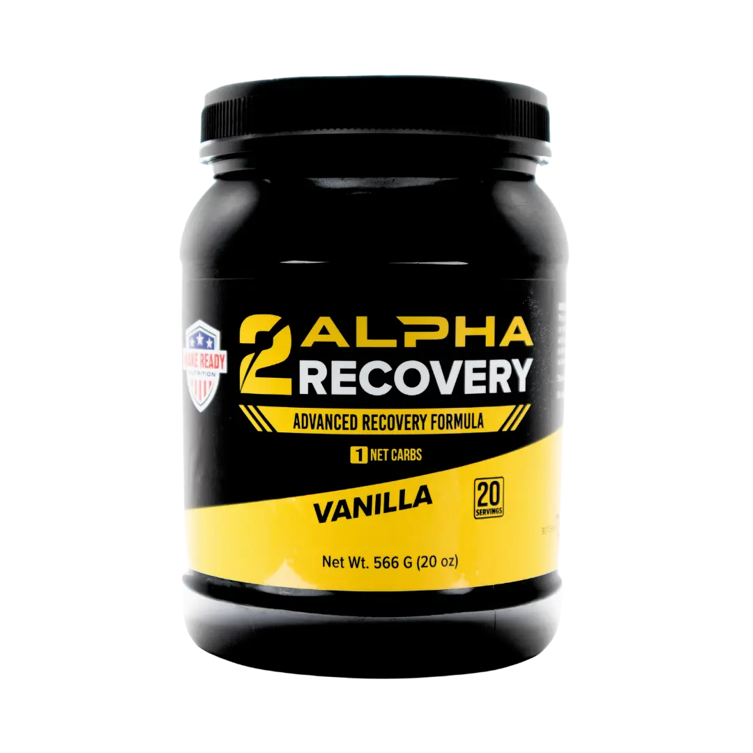 2ALPHA Recovery (25g Protein ) VANILLA Make Ready Nutrition