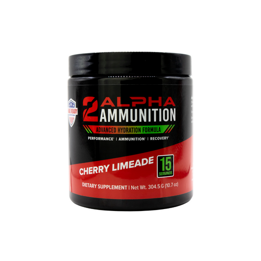 2ALPHA Ammunition Cherry Limeade (Hydration, Stamina, & Immune Support)