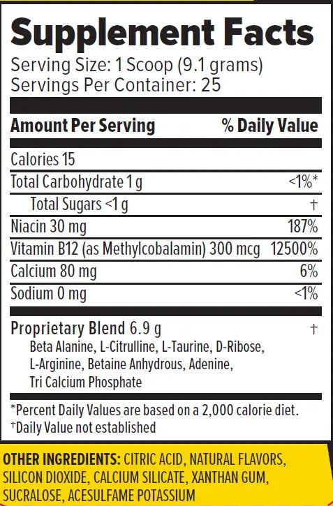 2ALPHA Performance Berry Energy (Caffeine Free) Make Ready Nutrition