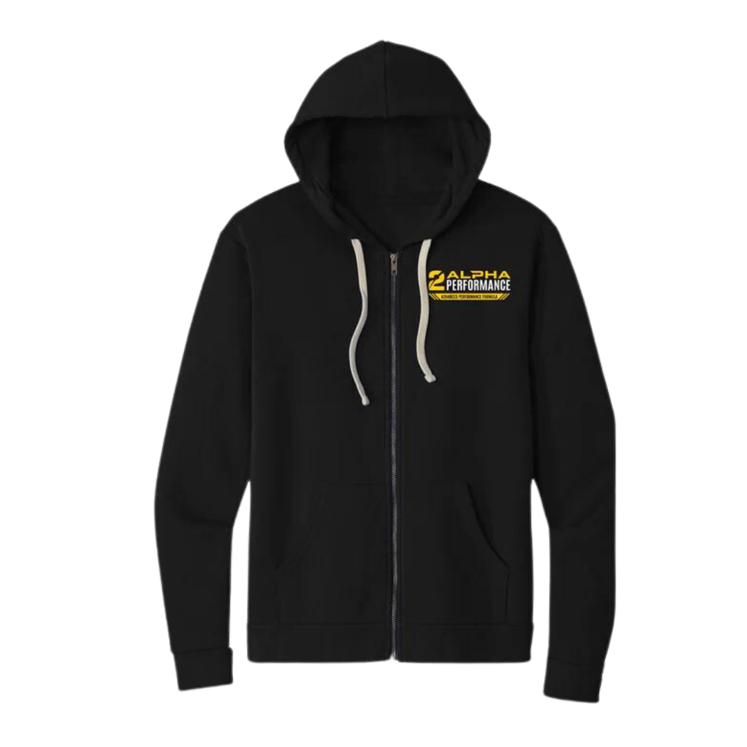 Make Ready Nutrition Black Zip Hoodie