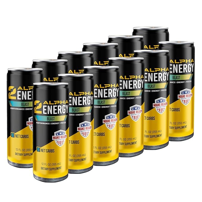 Zero Crash Energy Drink: Unleash Energy Without the Jitters - Make Ready Nutrition and 2Alpha
