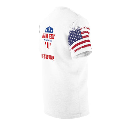 Train Hard, Shoot Fast Unisex Cut & Sew Tee (AOP) Printify