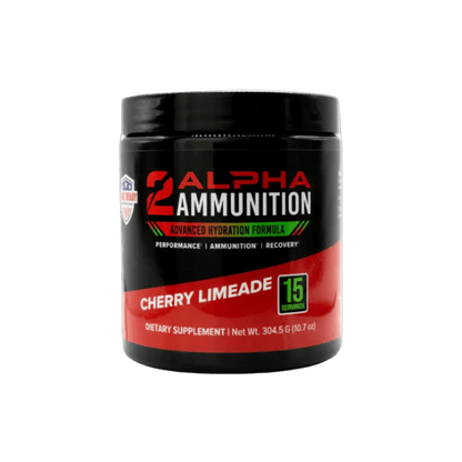 2ALPHA Ammunition Cherry Limeade (Hydration, Stamina, & Immune Support) - Make Ready Nutrition and 2Alpha