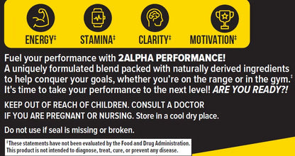 2ALPHA Performance Berry Energy (Caffeine Free) Make Ready Nutrition