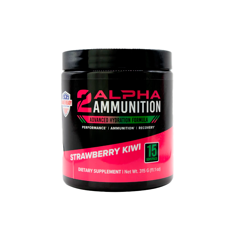 2ALPHA Ammunition Strawberry Kiwi (Advanced Hydration, Stamina, & Immune Support) Make Ready Nutrition