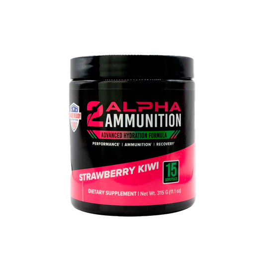 2ALPHA Ammunition Strawberry Kiwi (Advanced Hydration, Stamina, & Immune Support) Make Ready Nutrition